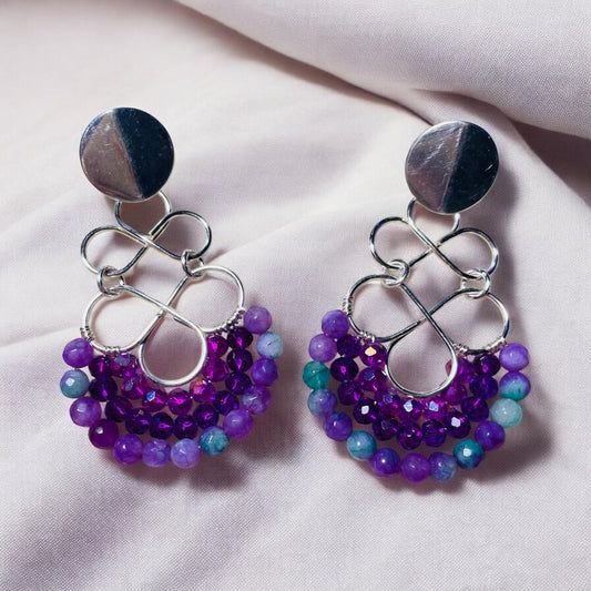 Aros Maxi Infinito Purpura