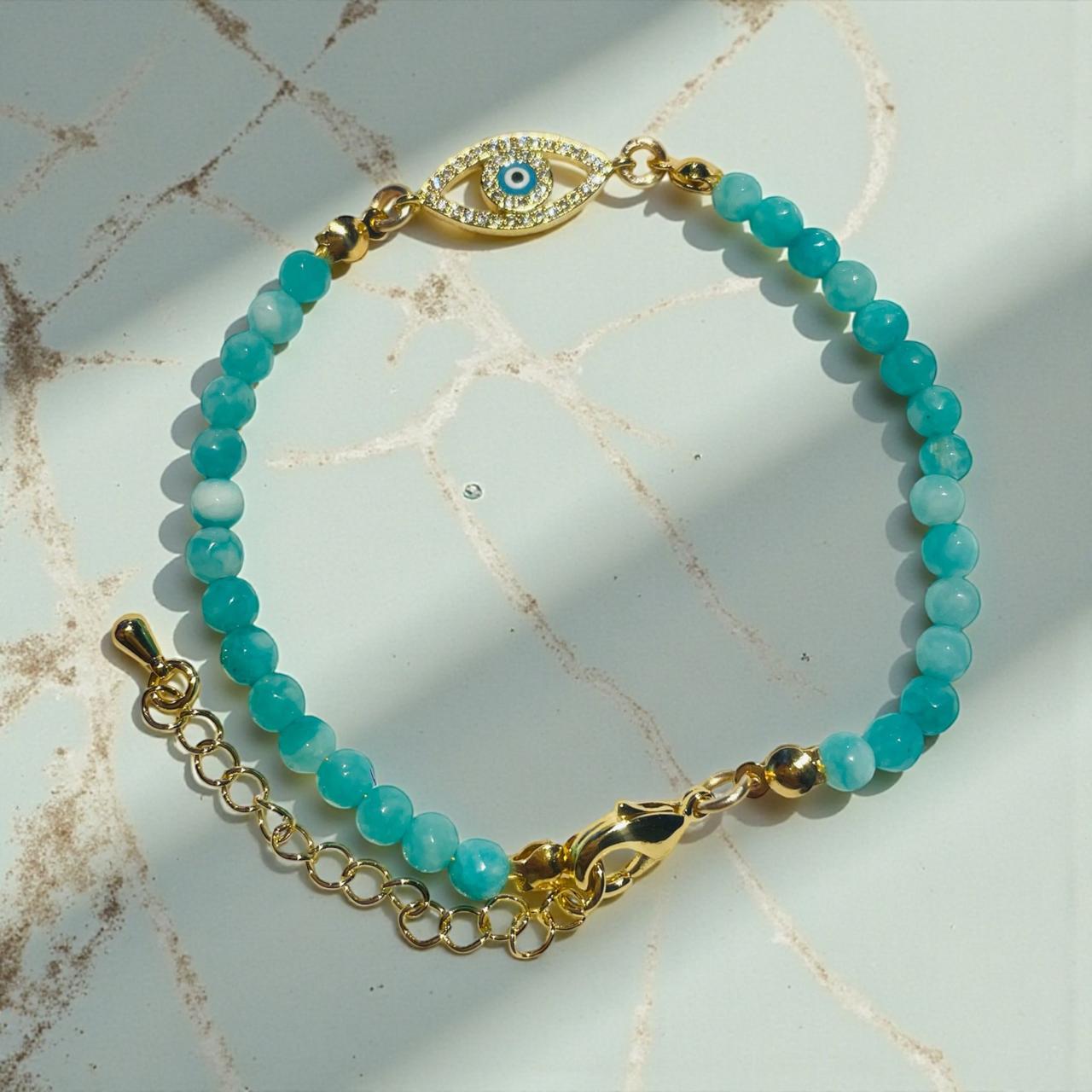 Pulsera Ojo Turco Turquesa