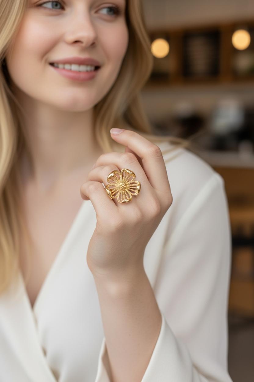 Anillo Flor