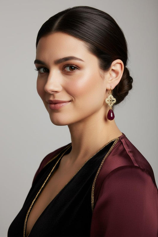 Aros Bahar Rojos